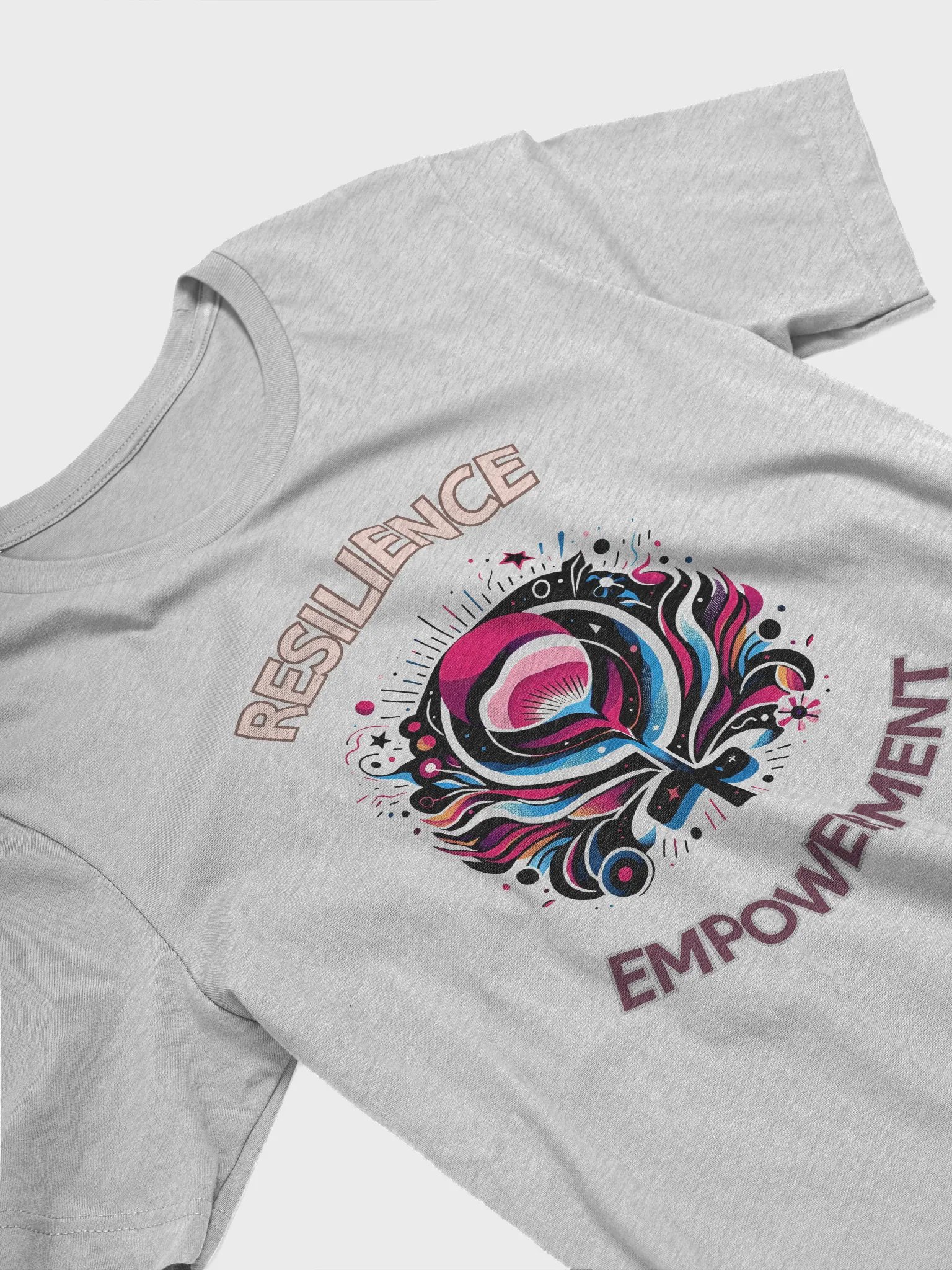Resilience Empowerment T-Shirt – Feminist Strength, Bold Graphic Design, Inspirational Tee product image (15)
