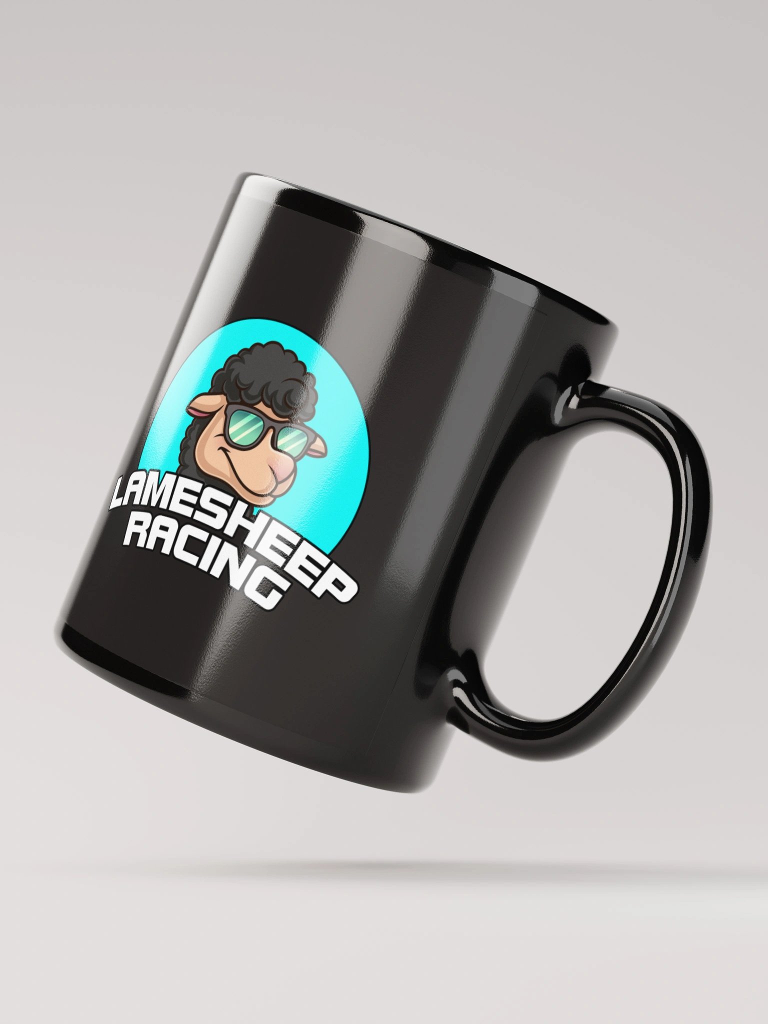 Cool Sheep Black Mug product image (4)