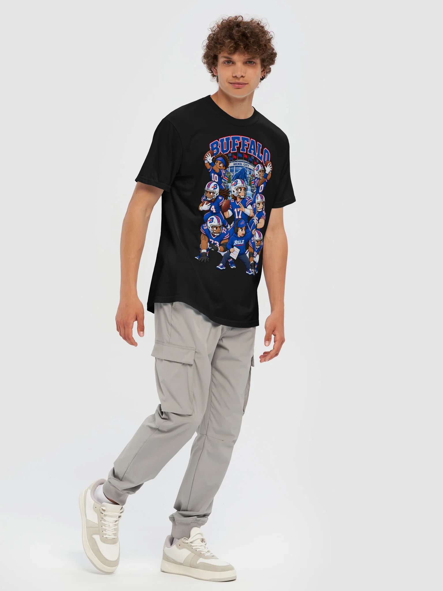 Buffalo Football Animated Player T-Shirt product image (25)