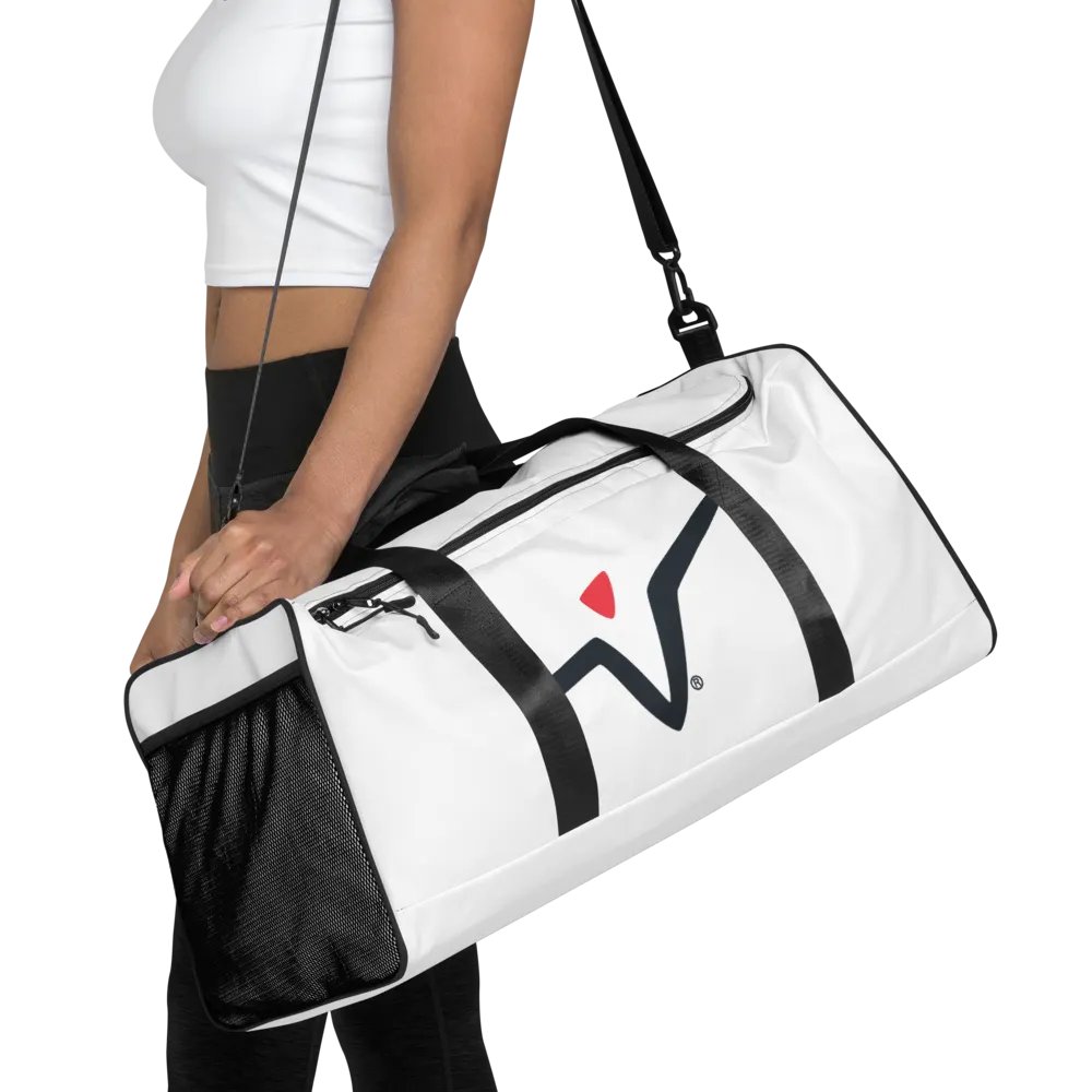 FTA - Checkmark Chic All-Over Print Duffle Bag product image (4)