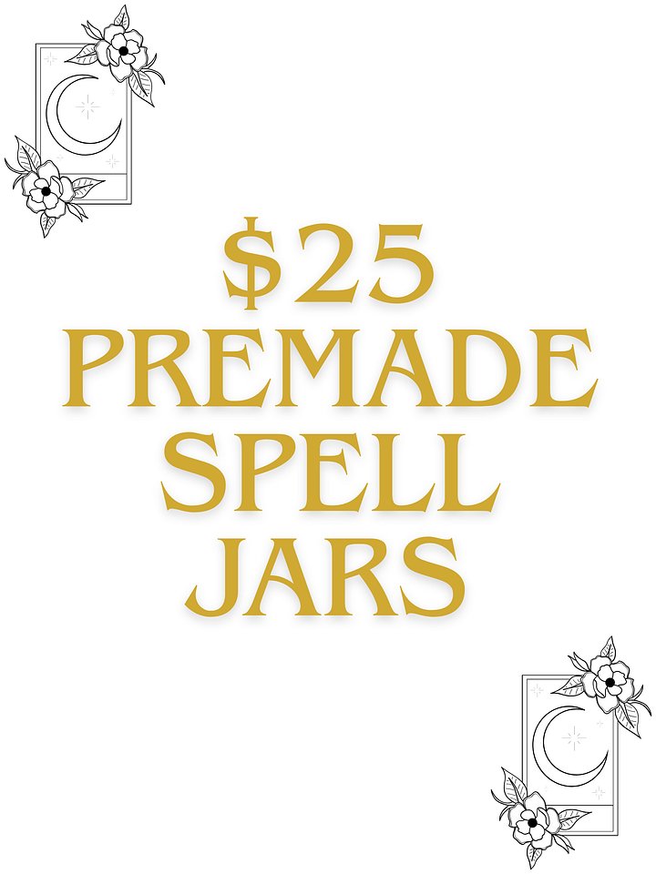 Premade Spell Jars product image (1)