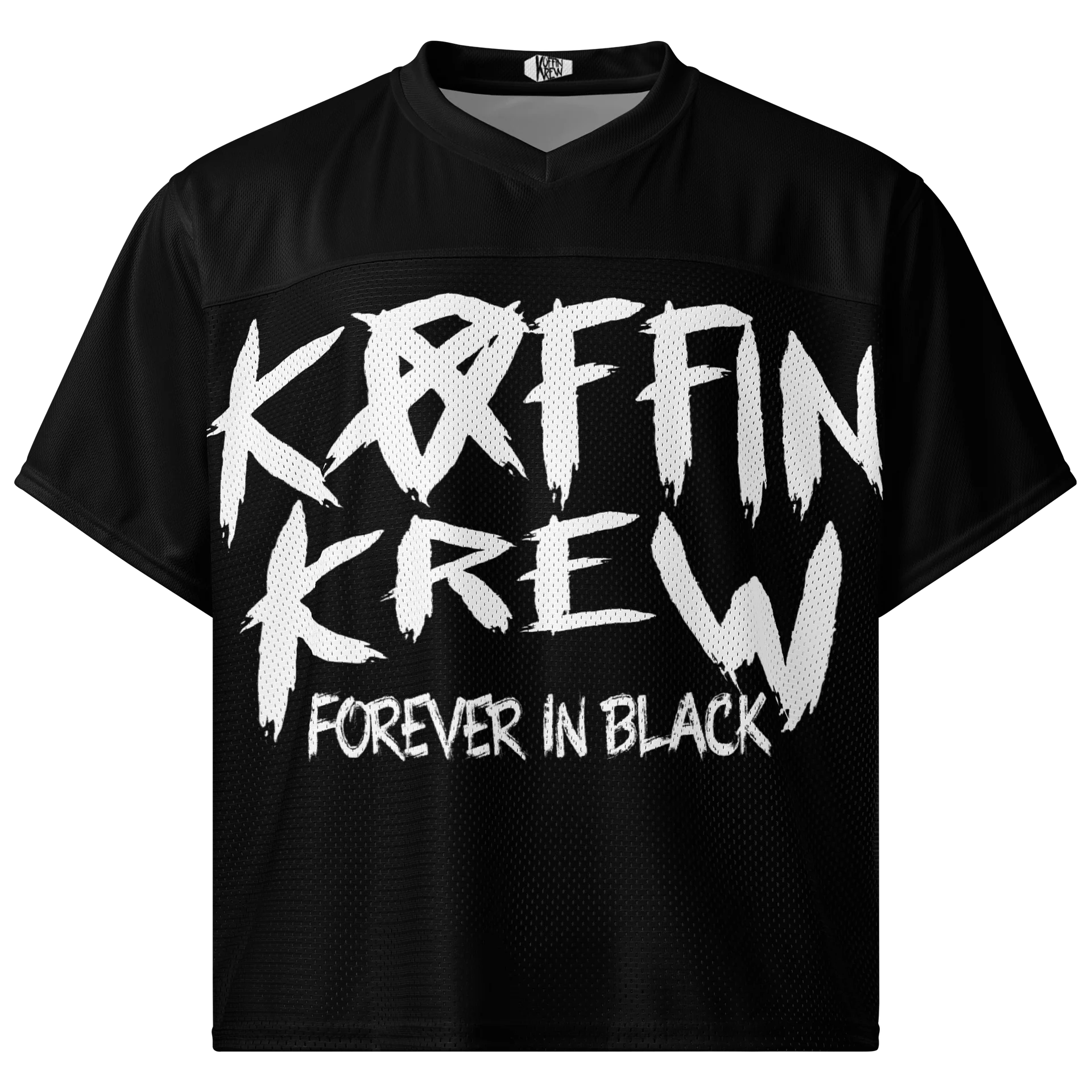 Forever In Black Football Jersey product image (1)