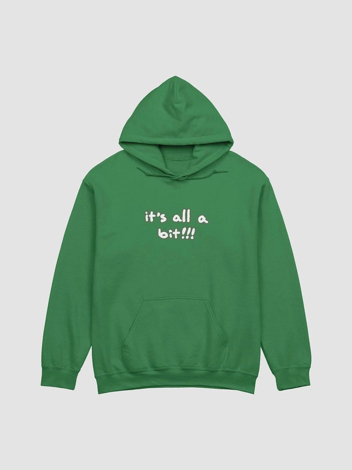 “It’s all a bit!!!” (lined design, #527453) classic hoodie product image (38)