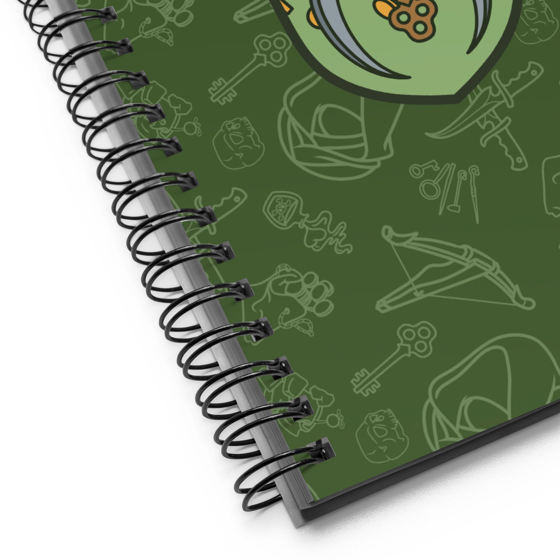 Rogue Sprial Bound Notebook product image (3)