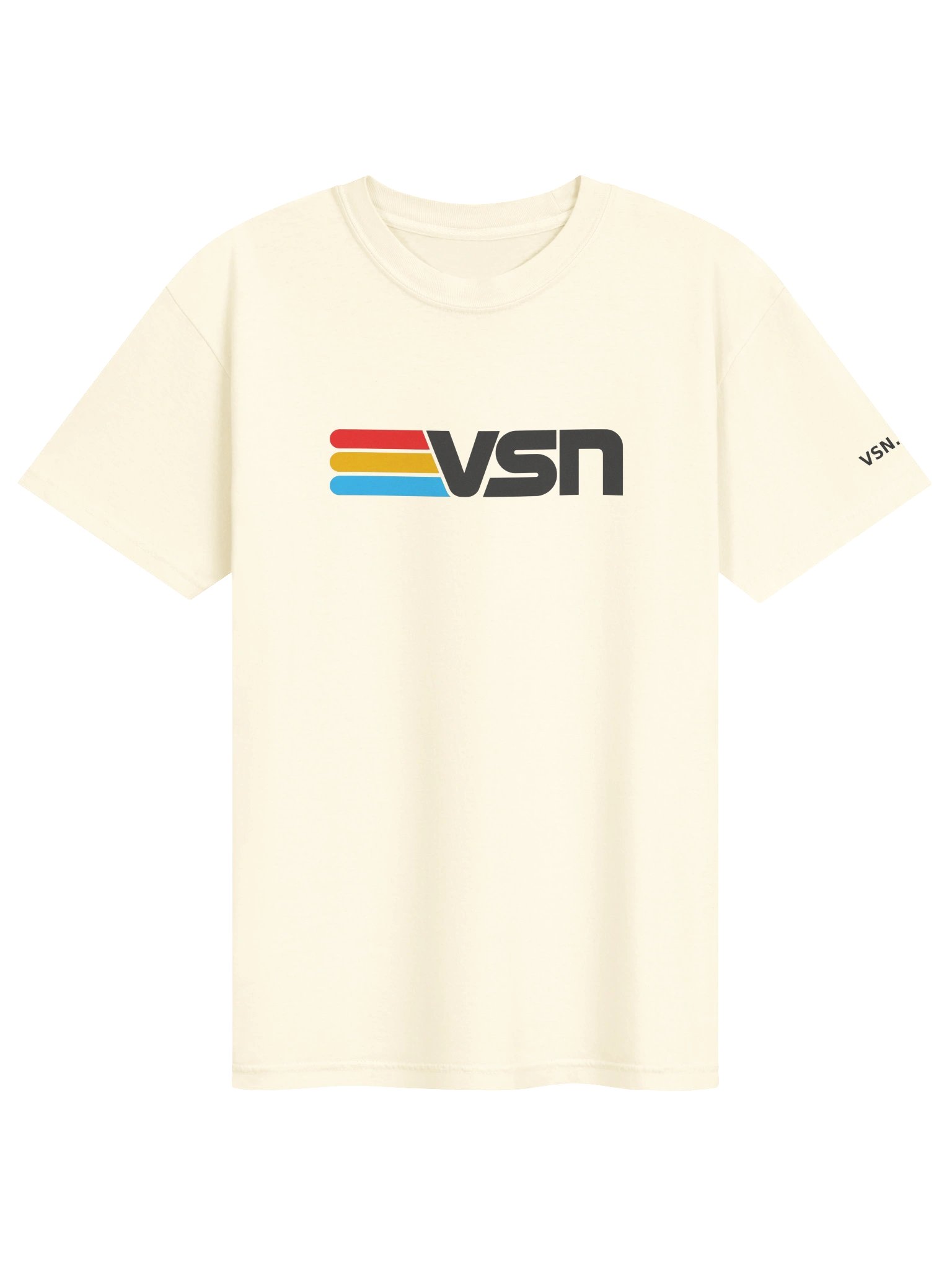 Cream colored T - VSN product image (1)