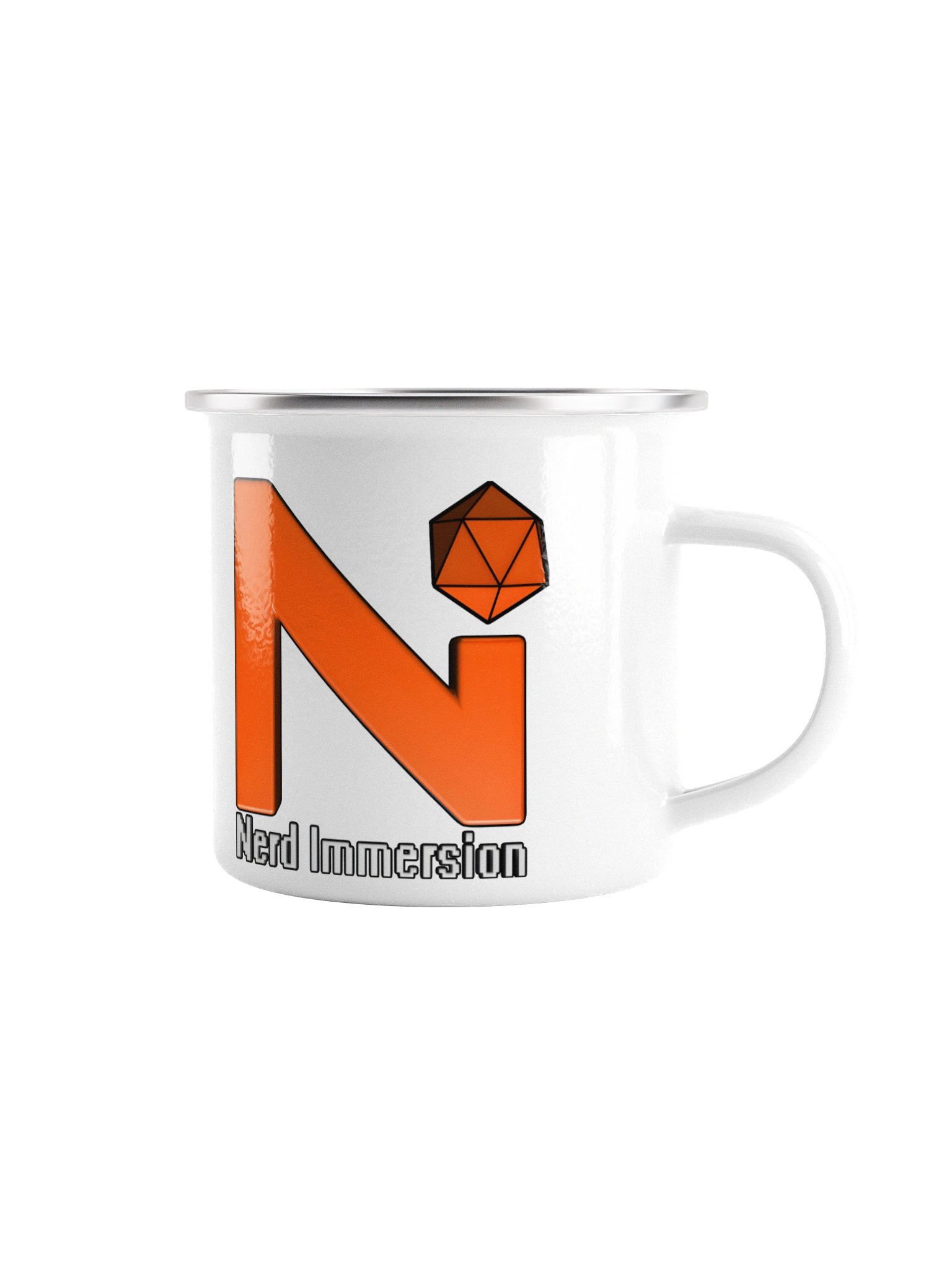 Nerd Immersion Coffee Mug (enamel) product image (1)