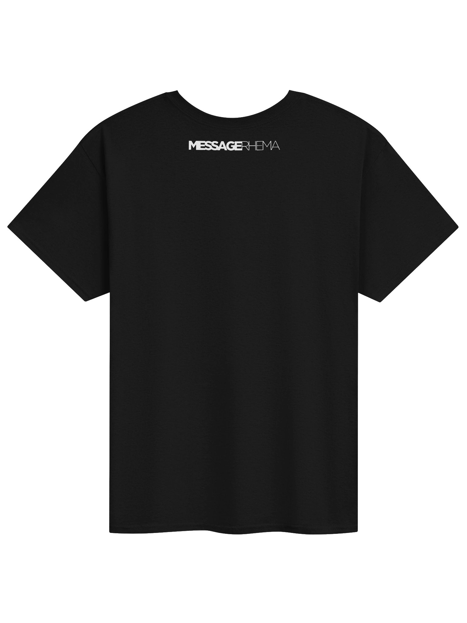 Message Rhema Logo T-shirt BLACK product image (2)