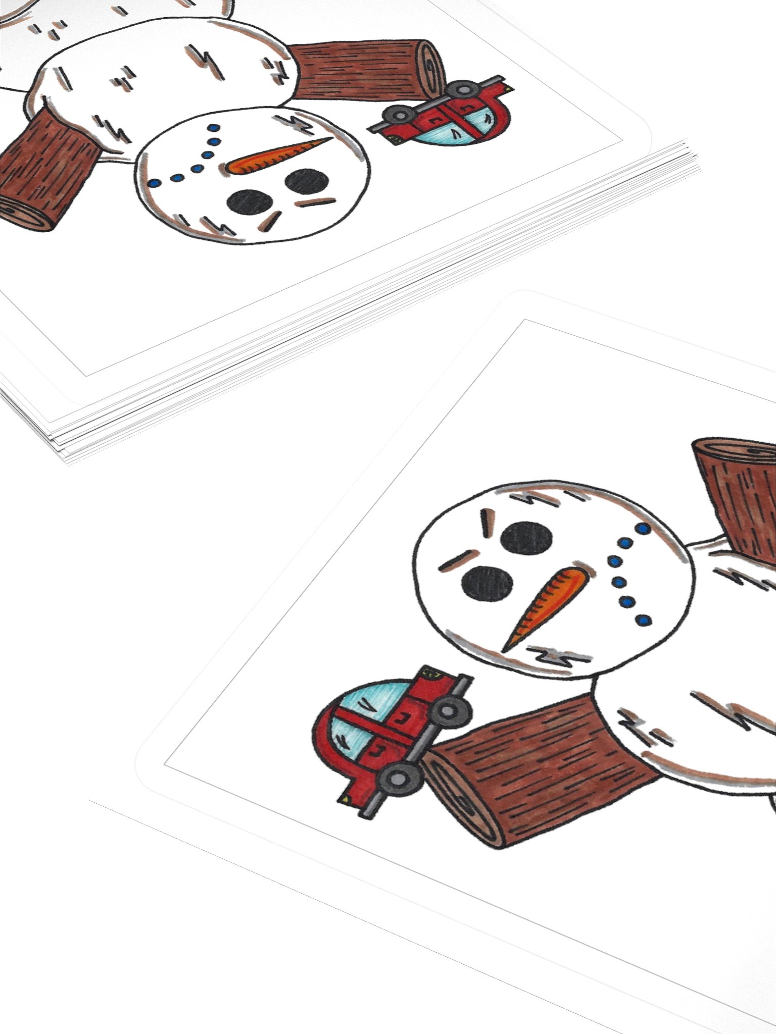 Snow Peeps: Muscles Sticker product image (4)