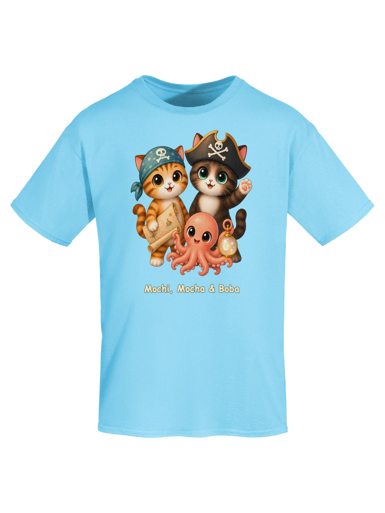 Mochi, Mocha & Boba Adventure Crew T-Shirt product image (75)