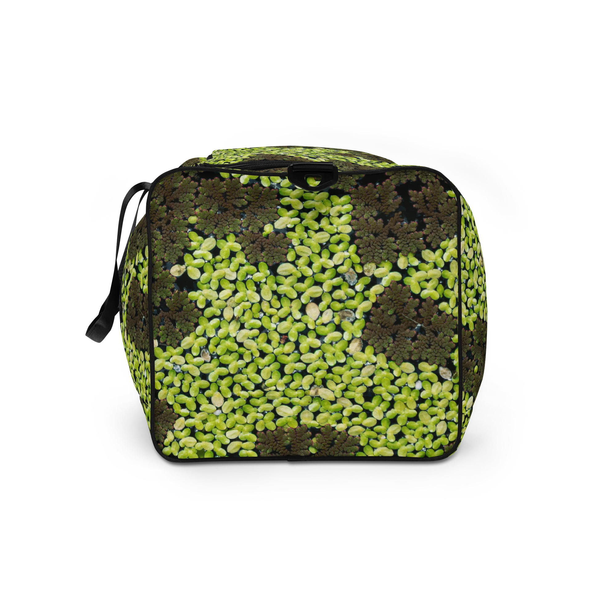 Verdant Life Light All-Over Print Lush Foliage Travel Duffle Bag product image (9)