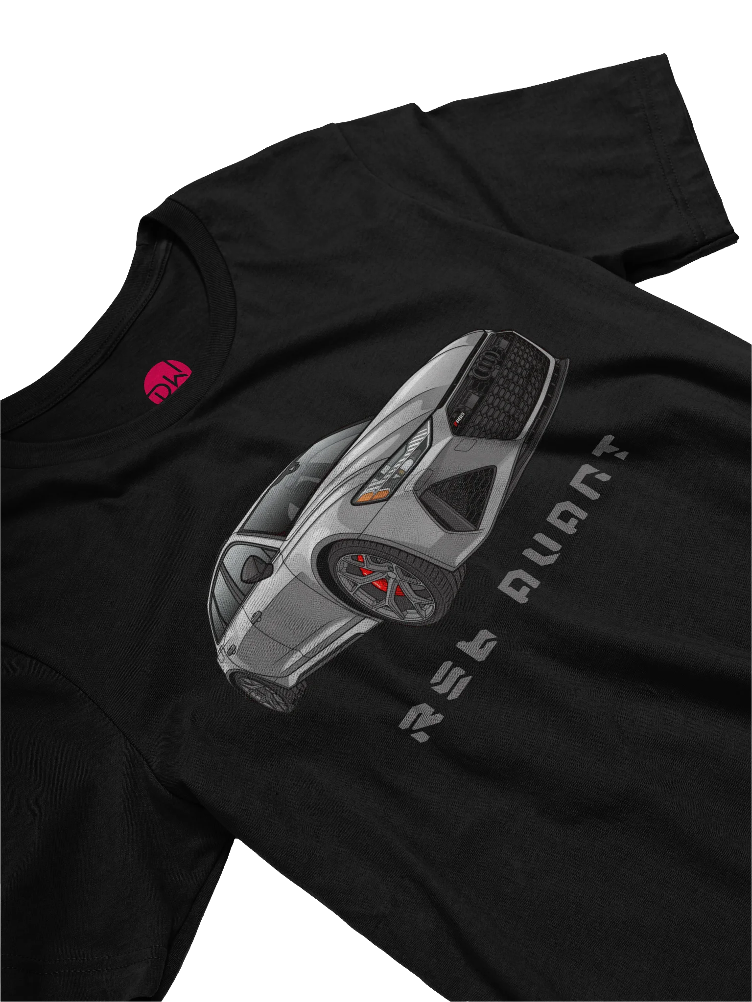 Grey Audi RS6 Avant Shirt (Retro, Sketch, Silhouette) product image (23)