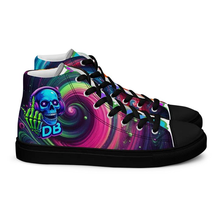 DullBlah Abstract High Tops (Women's) product image (2)
