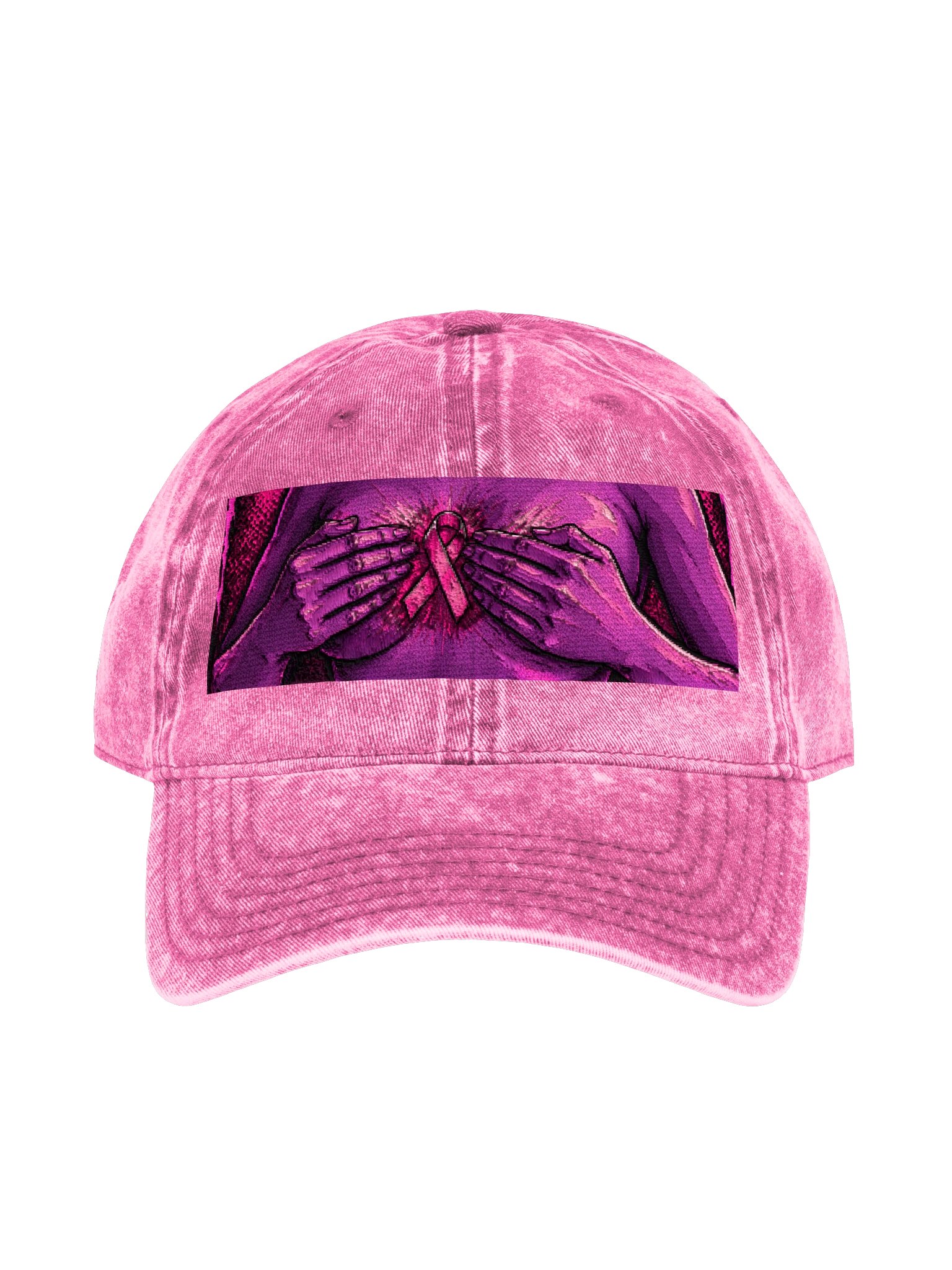 Breast Cancer Awareness Denim Cap product image (1)