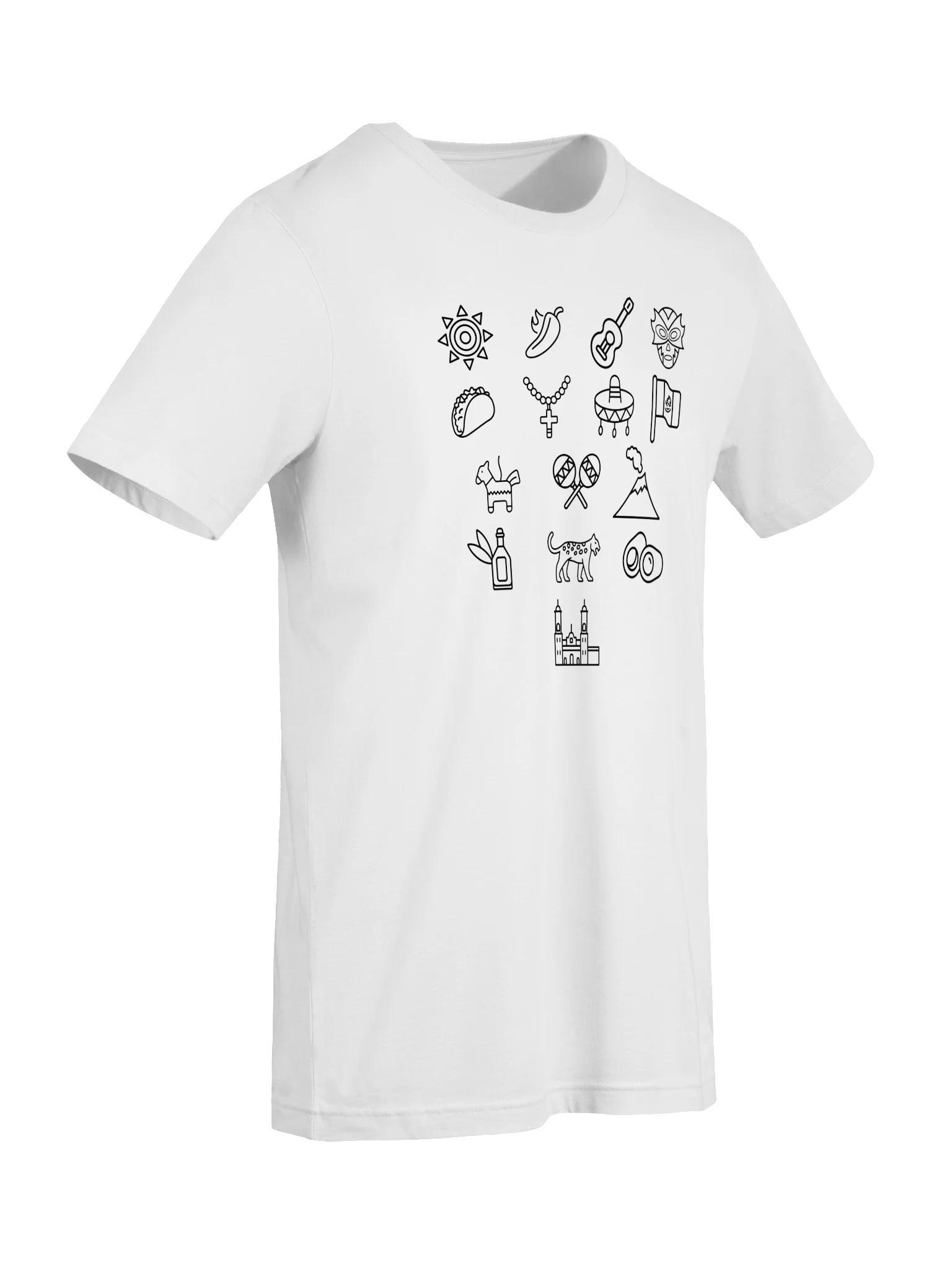 Puebla Icons T-shirt product image (37)