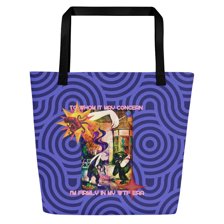 KC, Firmly in My WTF Era, Patterned Tote product image (1)