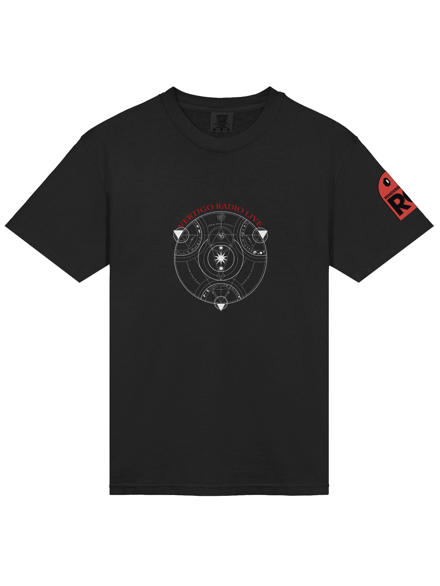 Vertigo Radio Live T-Shirt: Vector Red product image (24)