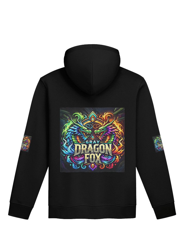 Graydragonfox Mythical Dragon "Stormie Edition" Symmetry Hoodie product image (2)