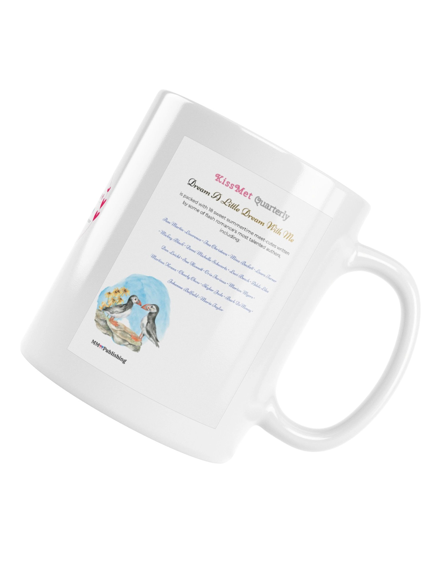 Front and Back Covers of "Dream A Little Dream With Me" and Logo Coffee Mug product image (1)