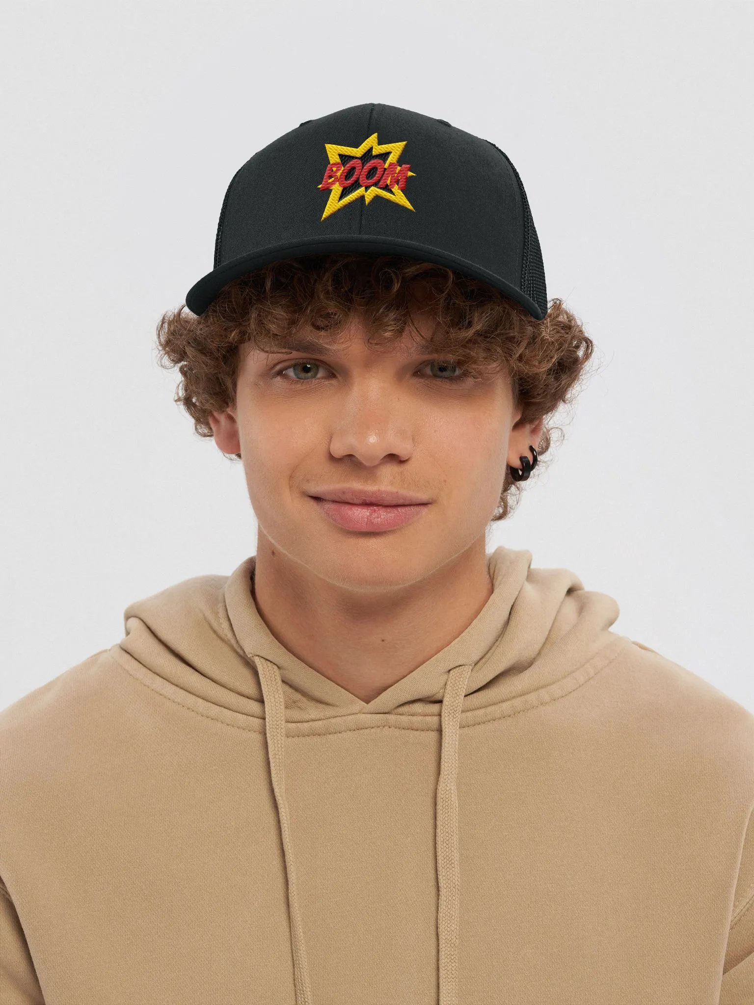 BOOM Snapback Trucker Hat product image (5)