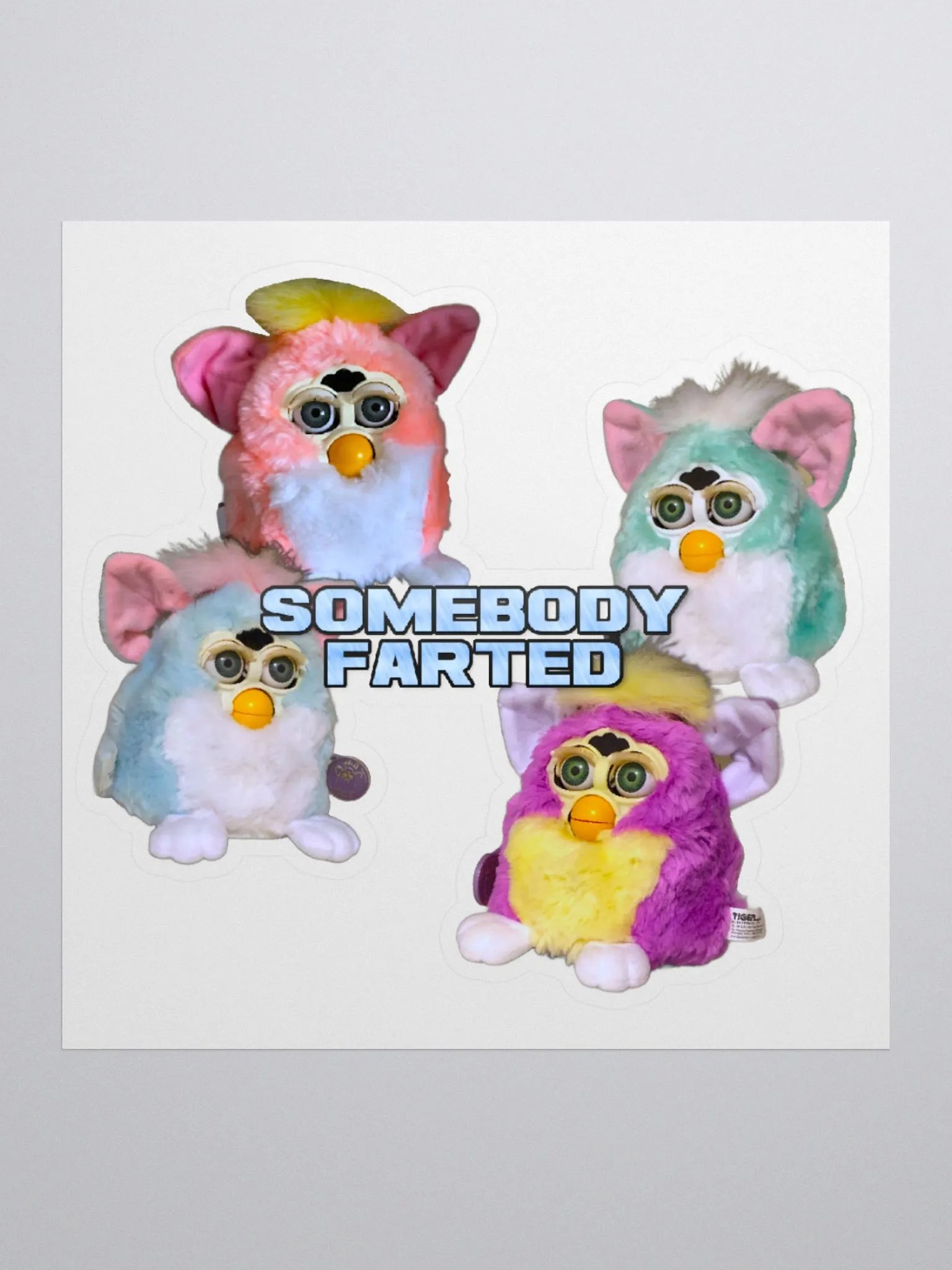 Somebody Farted Sticker product image (1)