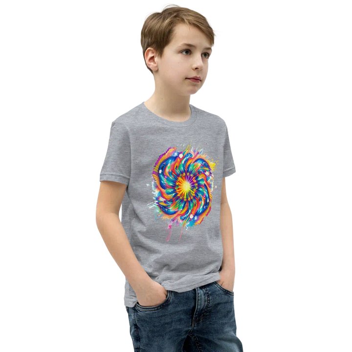 Spiral Burst Youth T-Shirt product image (33)
