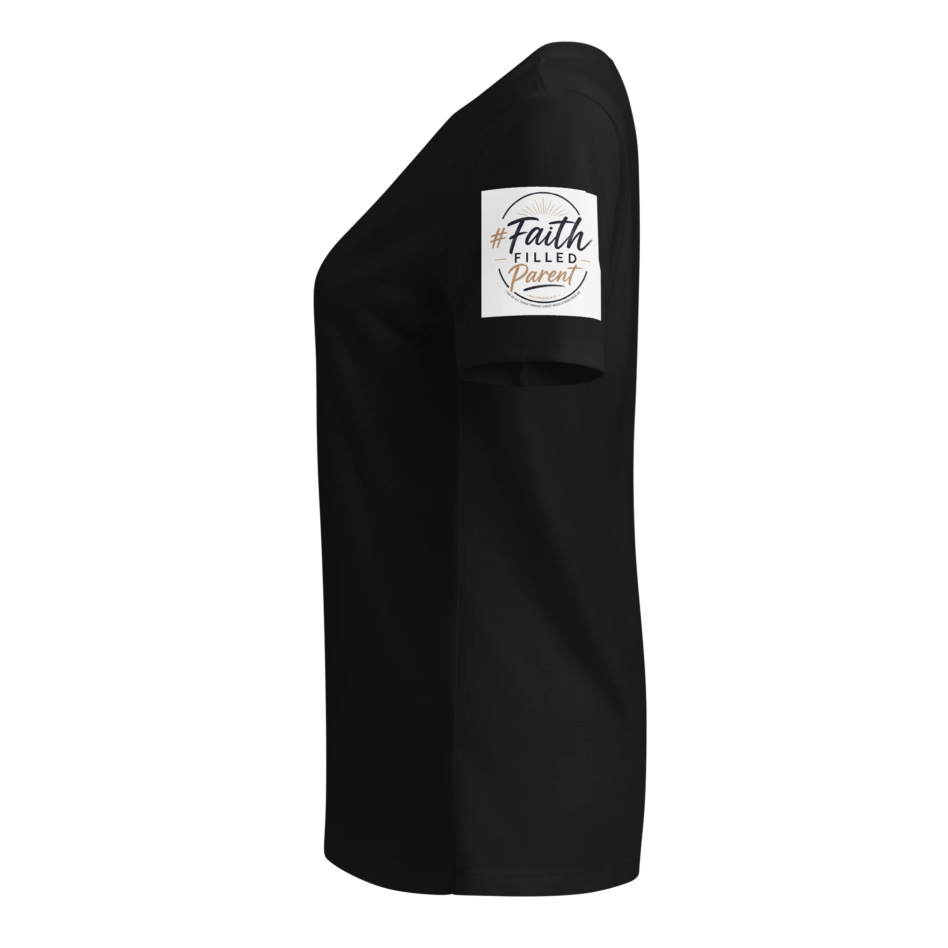 Faith Filled Parent V-Neck Tee product image (1)