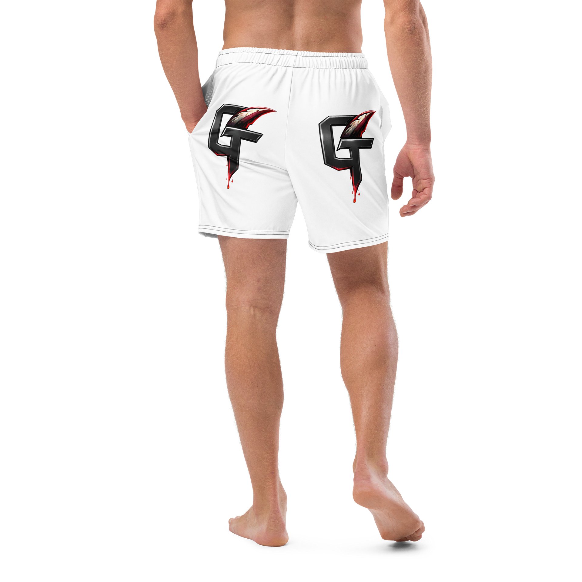 GnarlyToenail Logo Men's Swim Trunks product image (10)