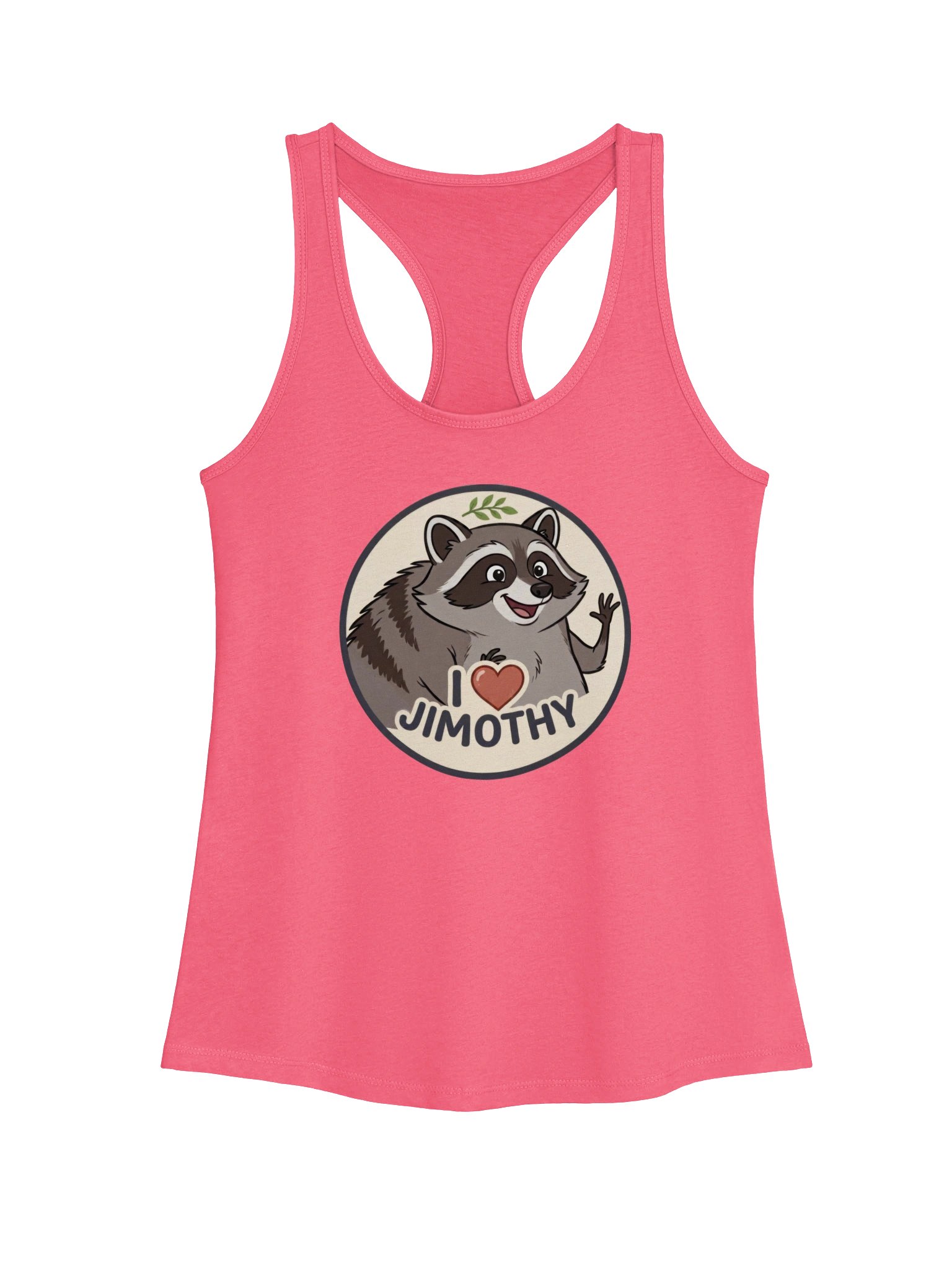 I Love Jimothy Women's Racerback Tank product image (2)