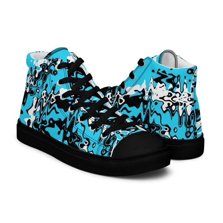 Cyberblue, High Top Canvas Shoes (mens) product image (1)