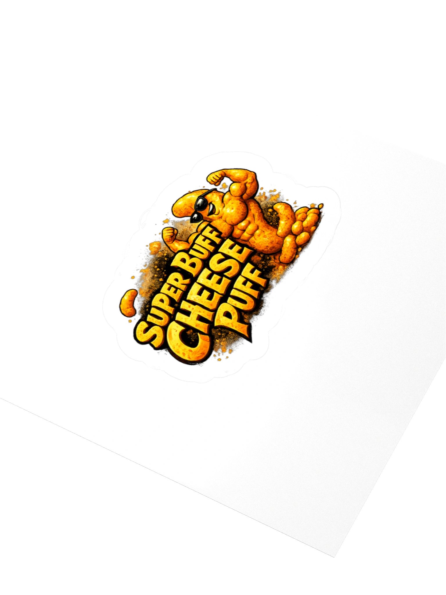 Super Buff Cheese Puff Sticker product image (8)