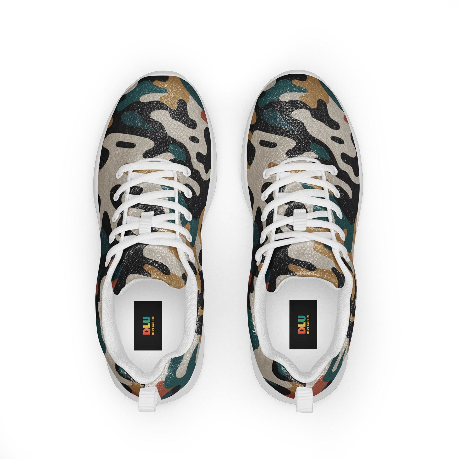 DLU DON’T LABEL US Stealth Stride Camo Sneakers product image (1)