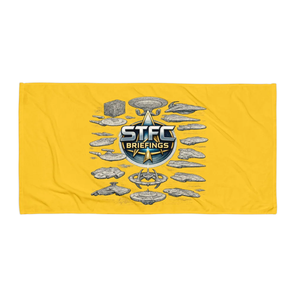 STFC Briefings All The Ships Collection Beach Towel product image (1)