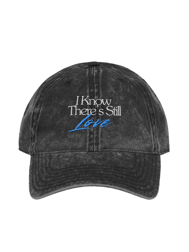 I Know There's Still Love Vintage Wash Dad Hat - Retro Blue product image (1)