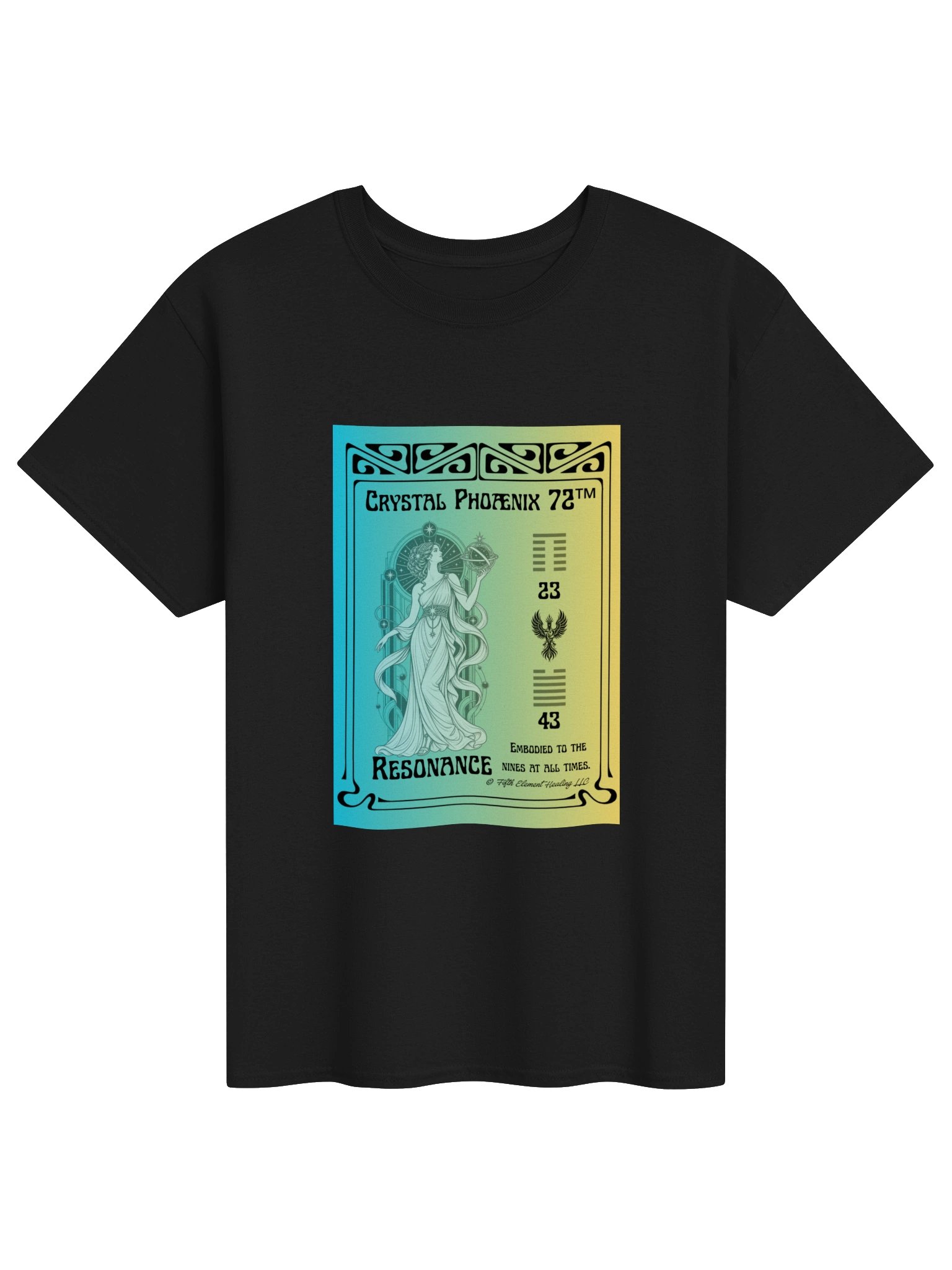 Crystal Phoænix 72™ Resonance Tee - Jade product image (1)