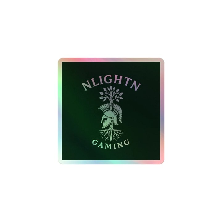NlightN Gaming Warrior Holographic Sticker product image (1)