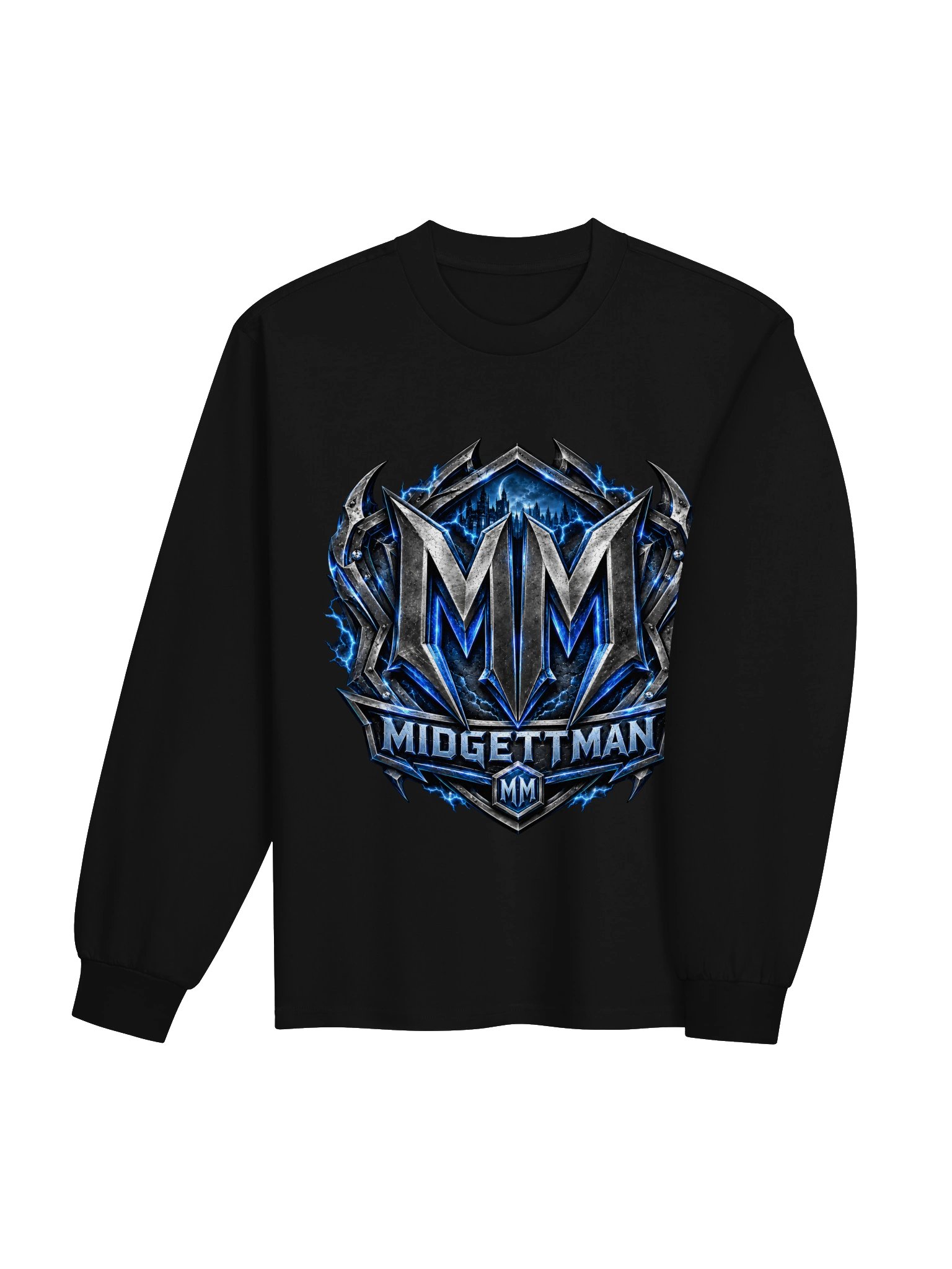 Midgettman Gothic Lightning Emblem Long Sleeve product image (12)
