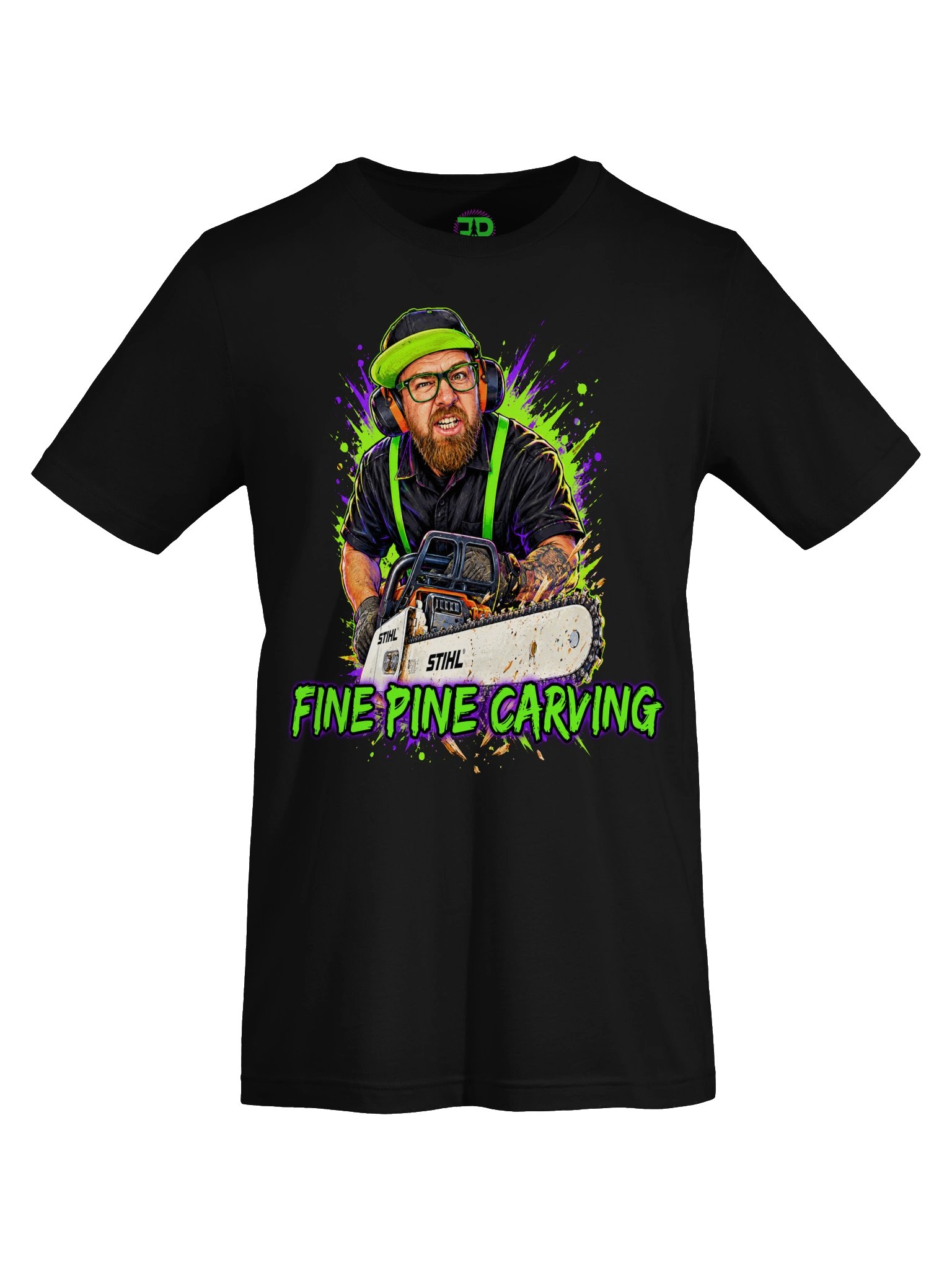 Crazy Carving Man Tee! product image (5)