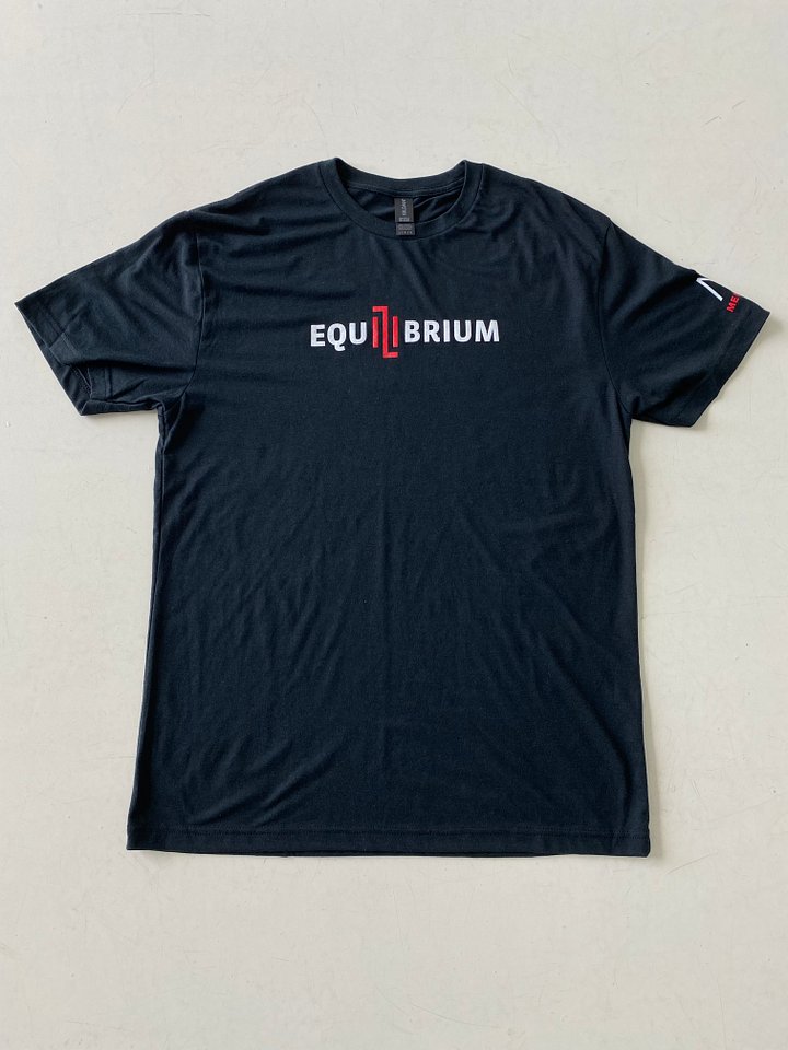 Men of Iron Black EQUILIBRIUM T-shirt product image (1)