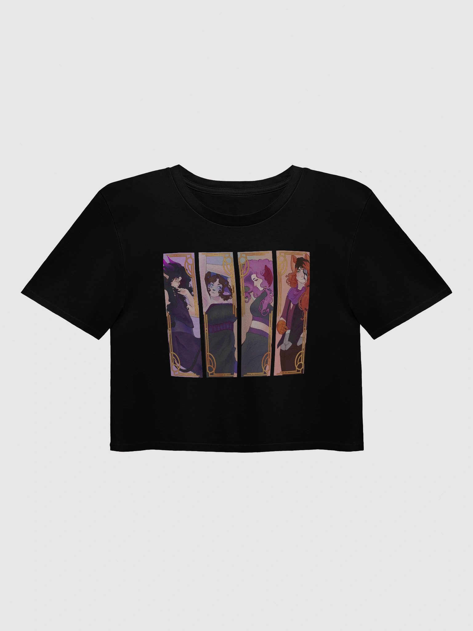 Art Nouveau Crop Top product image (2)