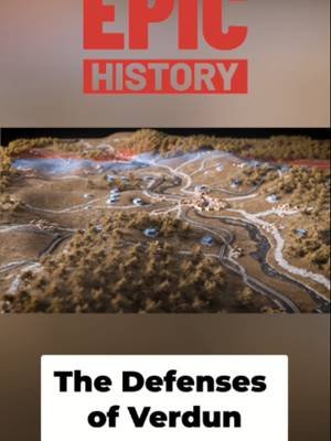 Germany threw 700,000 shells at it. One. Single. Day. 🔥 Verdun wasn't just a fortress—it was the most fortified position ever built. France's defenses held. Here's why. Check out the full video at Epic History. #Verdun #WW1 #History #HistoryTok #FYP #Viral #HistoryLesson #MilitaryHistory #FortressOfVerdun #WWI #Epichistory
