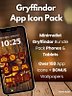 House of Lions Aesthetic Minimalist App Icon Pack for Phones and Tablets Android and IOS