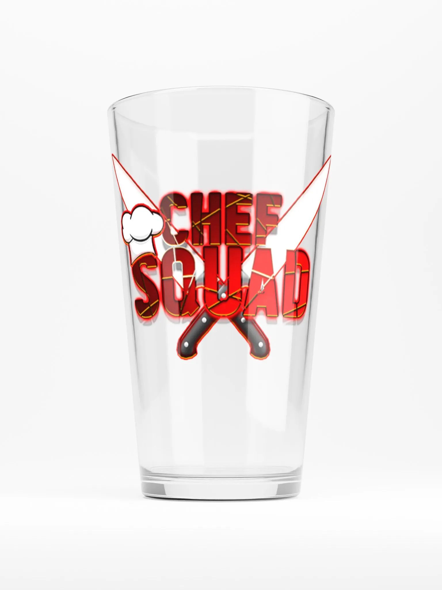 ChefSquad Pint Glass product image (1)