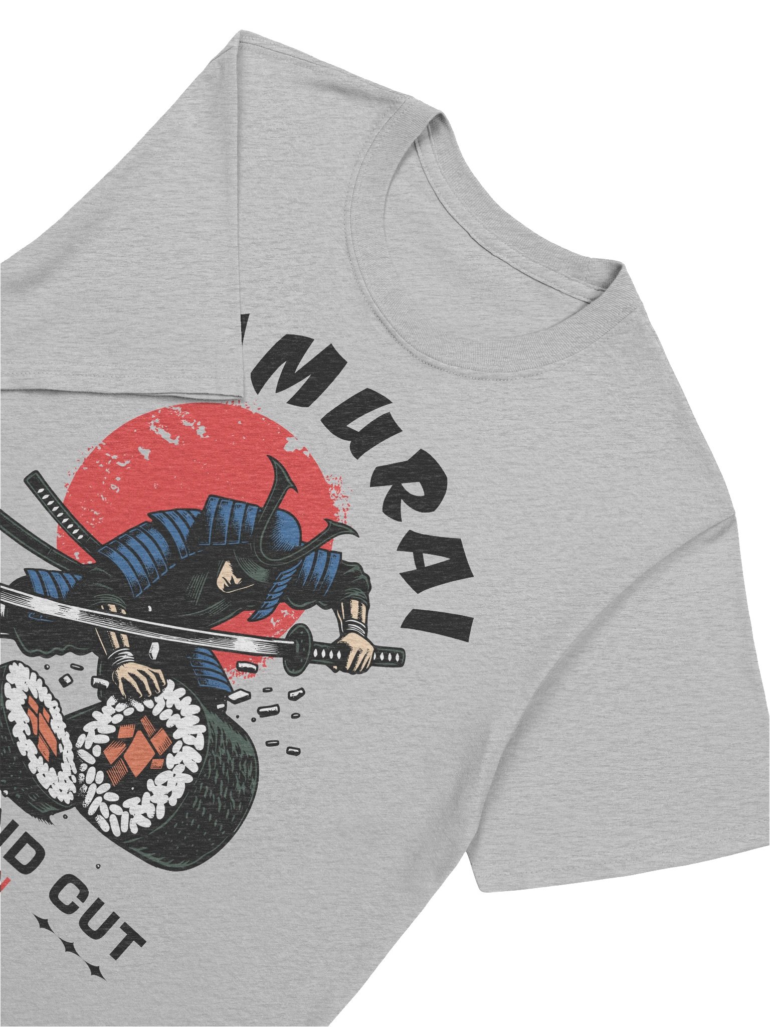 Samurai Roll and Cut Sushi T-Shirt - Gildan Softstyle product image (5)