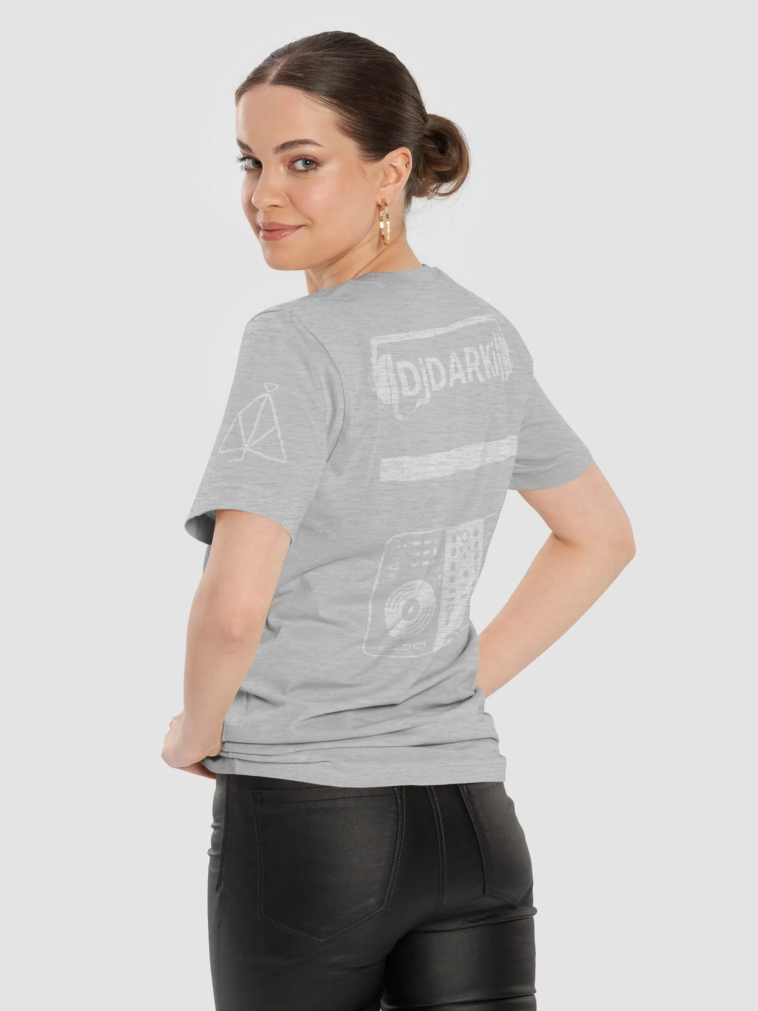 Whimsical Tree and Birds Silhouette T-Shirt product image (2)