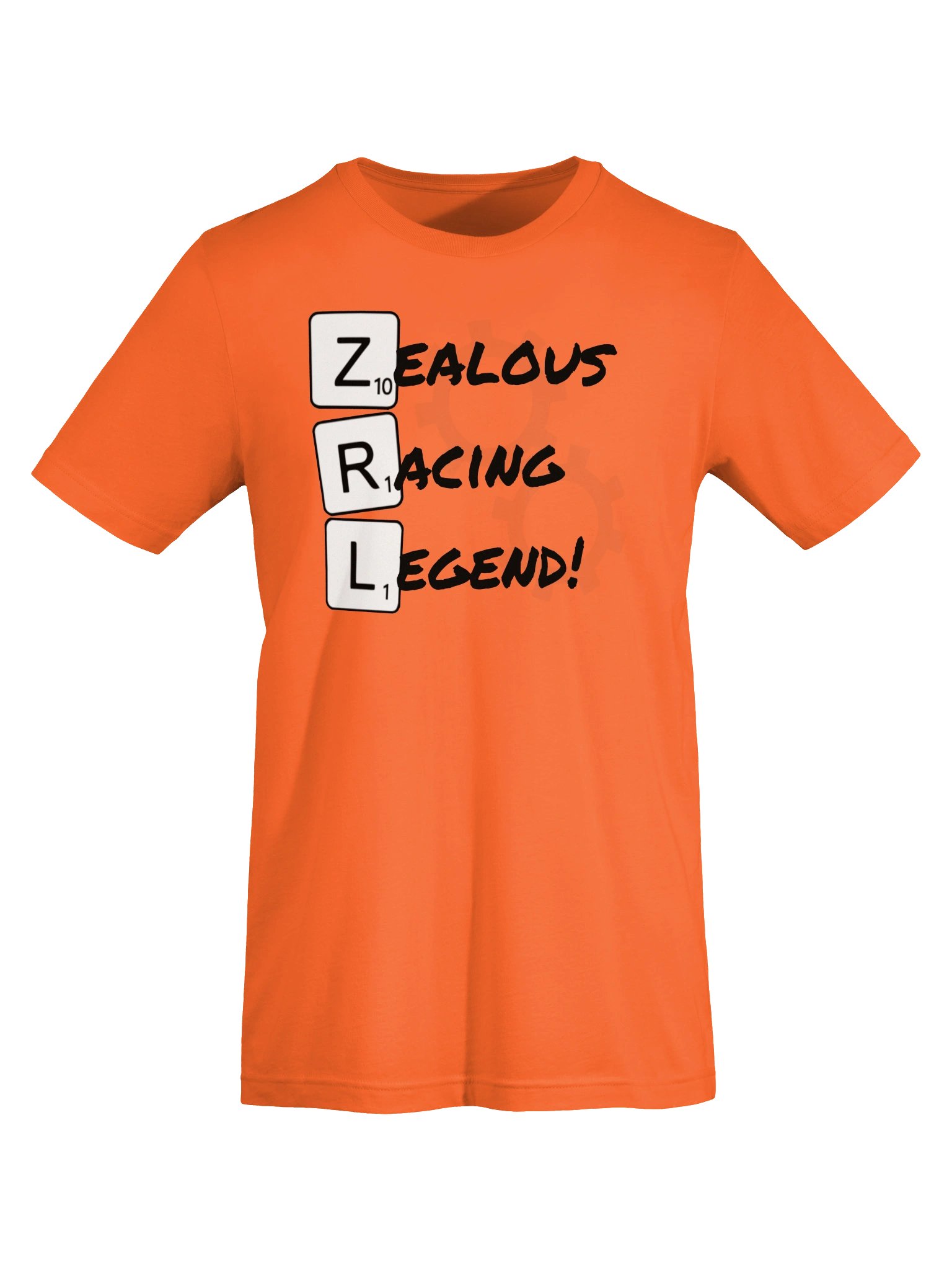 Zealous Racing Legend Orange Tee product image (5)
