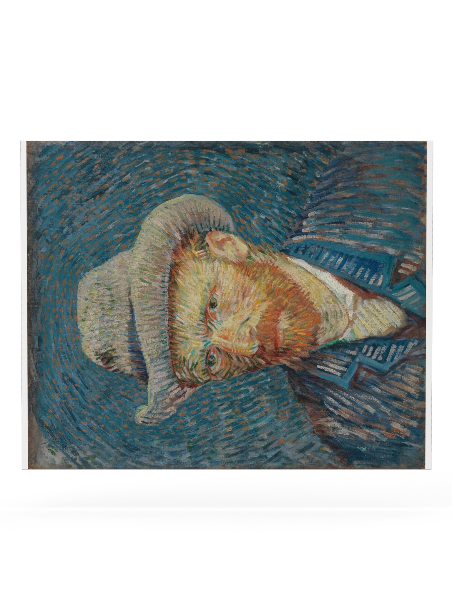 Van Gogh, Self-Portrait with Grey Felt Hat (1887) Fine Art Print product image (34)