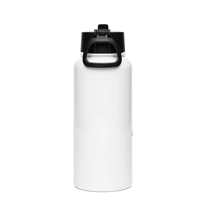 The Libertas - Freedom White Stainless Steel Water Bottle with a Straw Lid | eXp Realty product image (2)