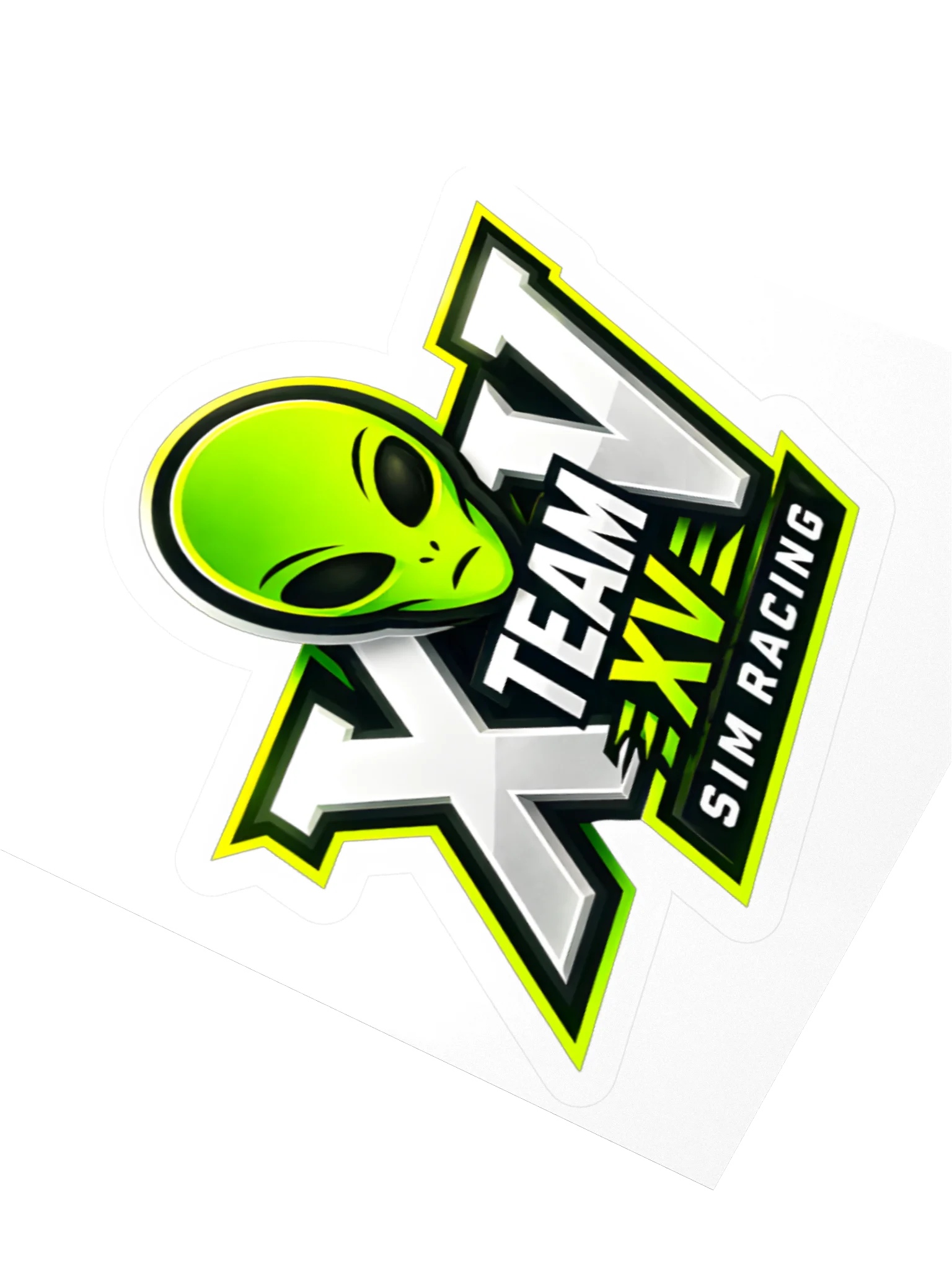 Team XV Sim Racing Sticker product image (2)
