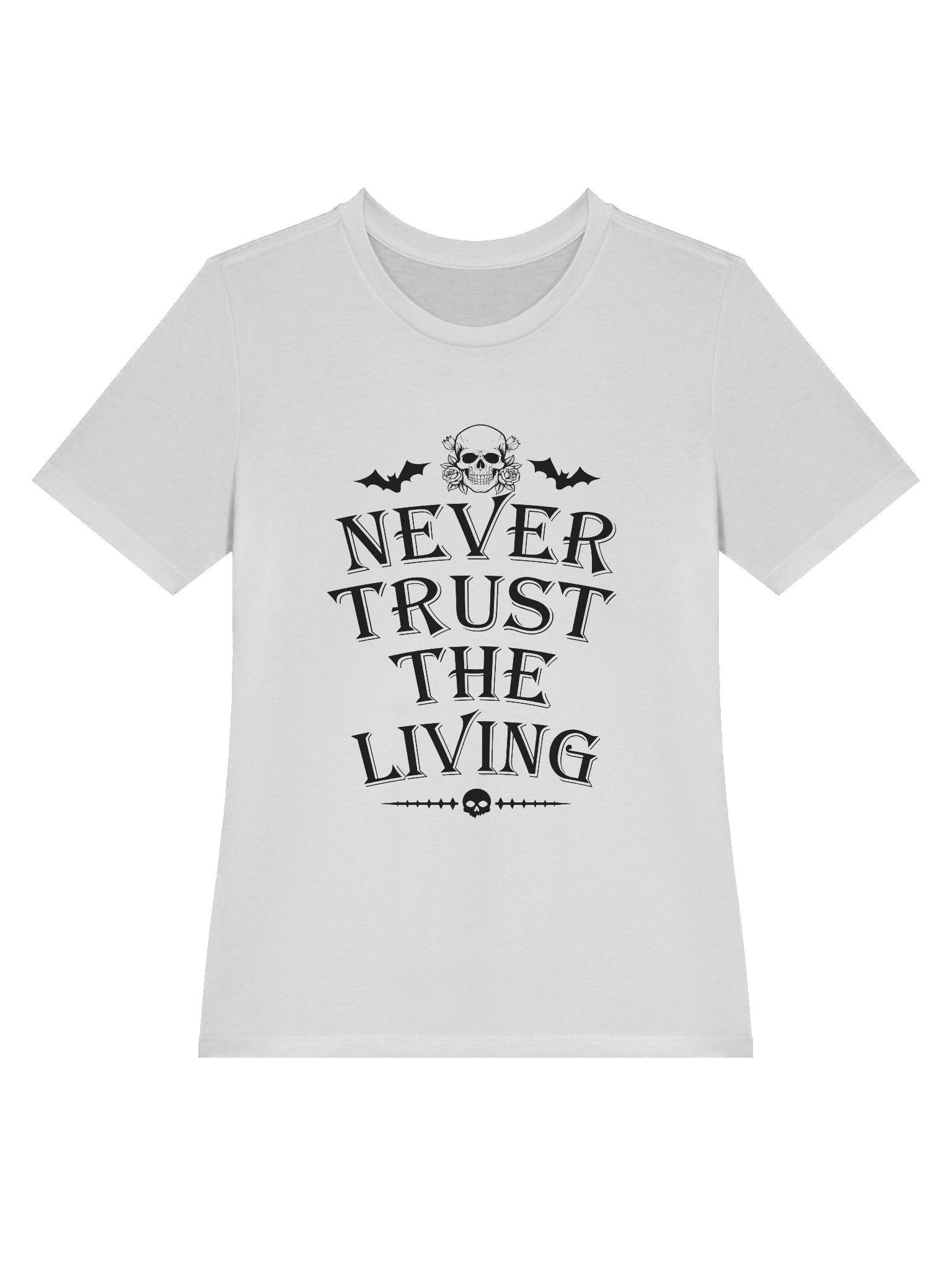[UM Designs] Recently Never Trust the Living [black] - Women's Graphic Tee product image (3)