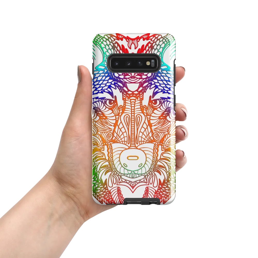 Wolf Head Mandala Phone Case product image (11)